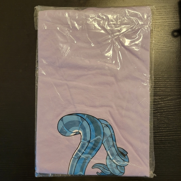 Rick & Morty backprint T-shirt in purple NWT - Picture 5 of 7